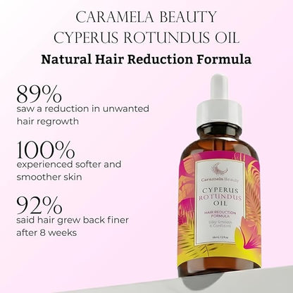 Cyperus Rotundus Oil for Hair Reduction